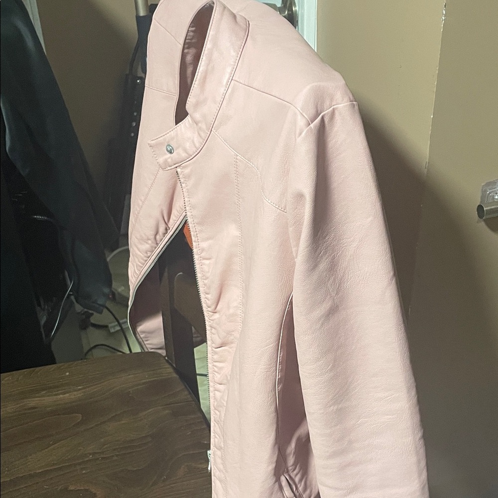 Baccini Light Pink Utility Jacket